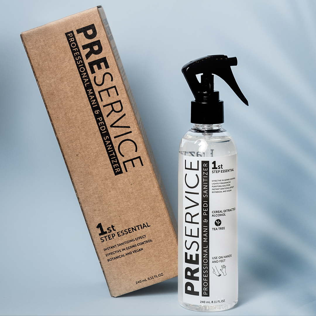 PreService - Professional Manicure & Pedicure Sanitizer - BrazzCare - Professional Nail Care